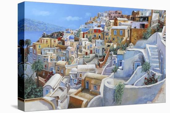 Santorini a Colori-Guido Borelli-Premier Image Canvas