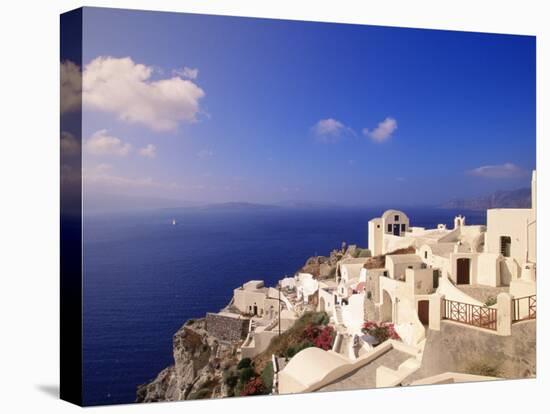 Santorini, Greece-Walter Bibikow-Premier Image Canvas