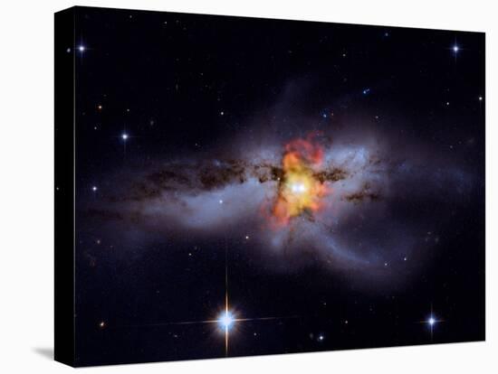 SAO: Black Holes Go Mano A Mano: NGC 6240-null-Premier Image Canvas