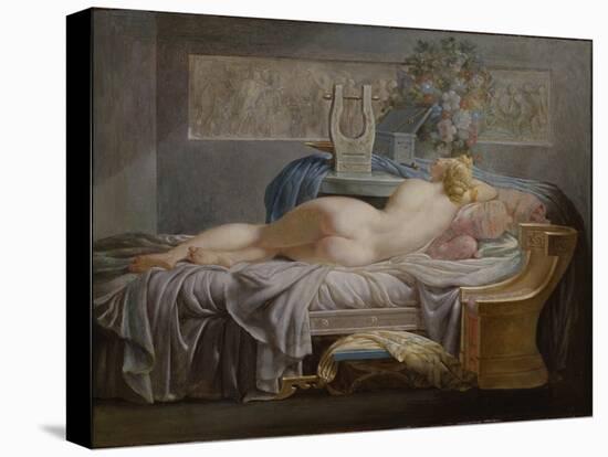 Sappho (630-580 Avant Jc) - Sappho, by Regnault, Jean Baptiste (1754-1829). Oil on Canvas. Dimensio-Jean-Baptiste Regnault-Premier Image Canvas