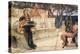 Sappho and Alcaeus-Sir Lawrence Alma-Tadema-Stretched Canvas