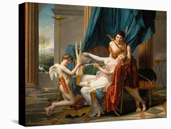 Sappho and Phaon, 1809-Jacques Louis David-Premier Image Canvas