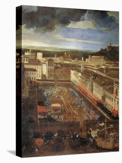 Saracen Joust in Piazza Navona, February 25, 1634-Andrea Sacchi-Premier Image Canvas