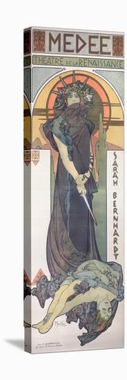 Sarah Bernhardt (1844-1923) as Medee at the Theatre De La Renaissance, 1898-Alphonse Mucha-Premier Image Canvas
