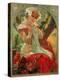 Sarah Bernhardt (1844-1923) Lefevre-Utile, 1903-Alphonse Mucha-Premier Image Canvas