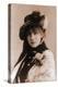 Sarah Bernhardt, French Actress, 1880-null-Stretched Canvas
