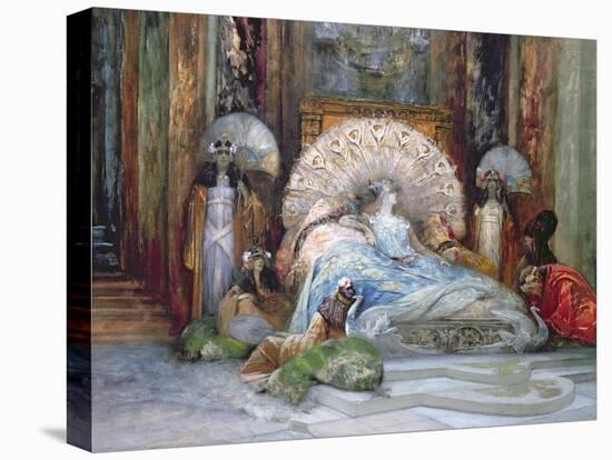 Sarah Bernhardt in Title Role of 'Theodora', by Victorien Sardou, produced in Paris in 1884, 1902-Georges Clairin-Premier Image Canvas