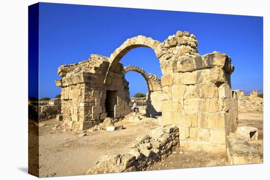 Saranda Kolones, Kato Paphos Archaeological Park, UNESCO World Heritage Site, Paphos, Cyprus-Neil Farrin-Premier Image Canvas