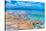 Sardinia Foreshore Coast View-null-Stretched Canvas