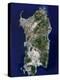 Sardinia, Satellite Image-PLANETOBSERVER-Premier Image Canvas