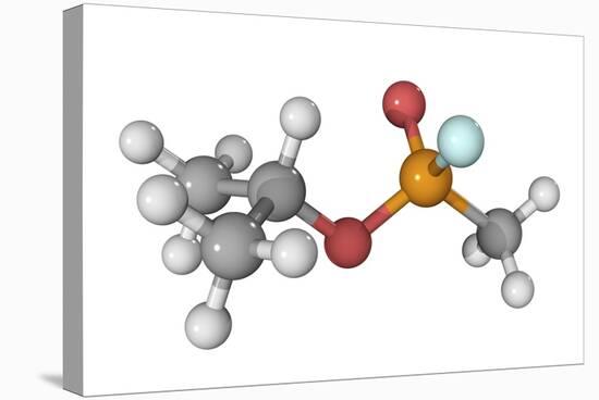 Sarin Nerve Gas Molecule-Laguna Design-Premier Image Canvas