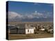 Sary Tash with Mountains in the Background, Kyrgyzstan, Central Asia-Michael Runkel-Premier Image Canvas