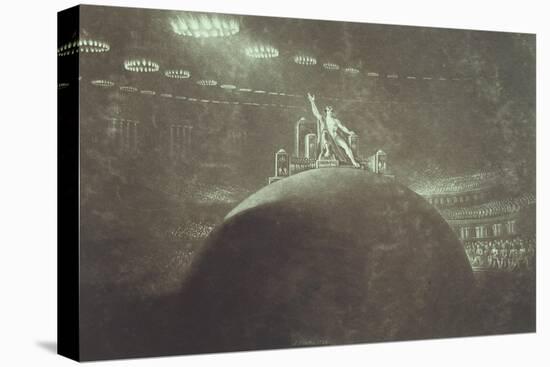 Satan Presiding at the Infernal Council-John Martin-Premier Image Canvas