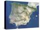 Satellite Image of Spain And Portugal-PLANETOBSERVER-Premier Image Canvas