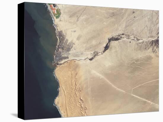 Satellite Image of the Swakop River in the Western Part of Namibia-Stocktrek Images-Premier Image Canvas