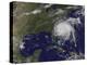Satellite View of Hurricane Irene-Stocktrek Images-Premier Image Canvas