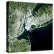 Satellite View of New York City-Stocktrek Images-Premier Image Canvas