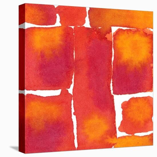 Saturated Blocks I-Renee W. Stramel-Stretched Canvas
