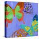 Saturated Butterflies IV-Sisa Jasper-Stretched Canvas