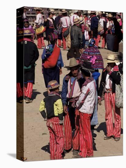 Saturday, the Weekly Market, Todos Santos, Guatemala, Central America-Upperhall-Premier Image Canvas