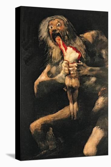 Saturn Devouring One of His Children, 1821-23-Francisco de Goya-Premier Image Canvas