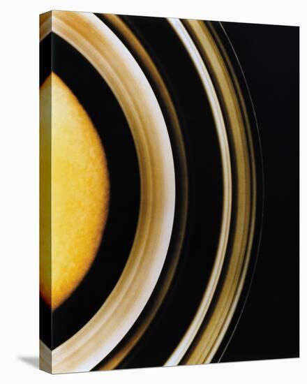 Saturn Rings-null-Stretched Canvas
