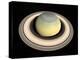 Saturn's North Pole in Winter-null-Premier Image Canvas