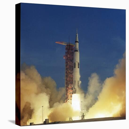 Saturn V Rocket-null-Premier Image Canvas