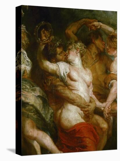 Satyr Embracing a Bacchante-Peter Paul Rubens-Premier Image Canvas