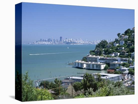 Sausalito, a Town on San Francisco Bay in Marin County, California, USA-Fraser Hall-Premier Image Canvas