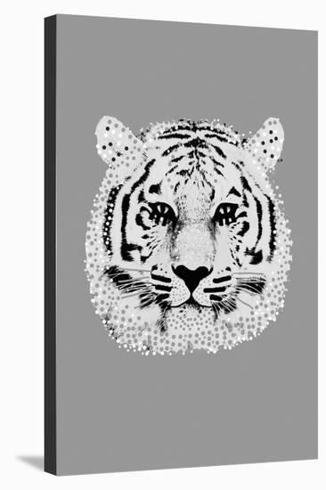 Savane Tiger - Noir-Emilie Ramon-Stretched Canvas