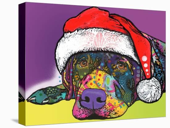 Savvy Labrador Christmas-Dean Russo-Premier Image Canvas
