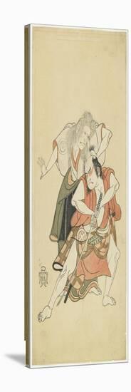 Sawamura Sojuro II and Otani Hiroji III, 1768-Katsukawa Shunsho-Premier Image Canvas