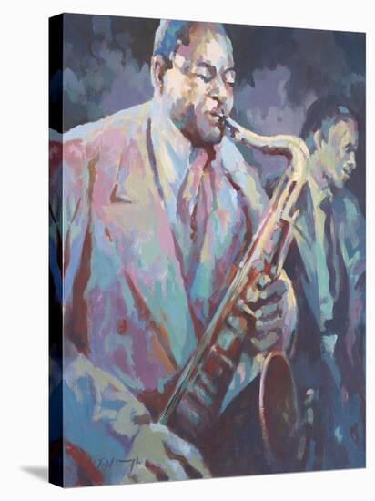 Sax Man-Trevor Waugh-Stretched Canvas