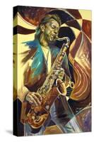 Saxophone-Shen-Stretched Canvas