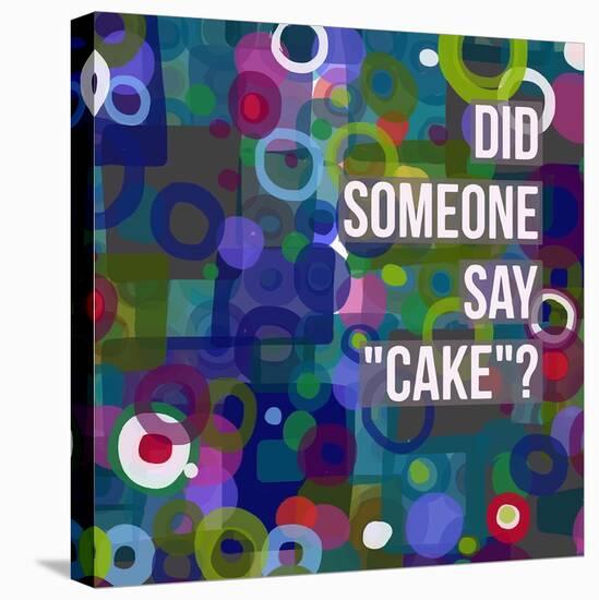 Say Cake 6-Marian Nixon-Stretched Canvas