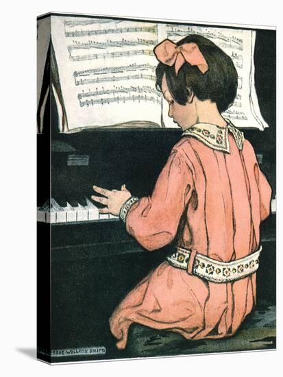 Scales, 1907-Jessie Willcox-Smith-Premier Image Canvas
