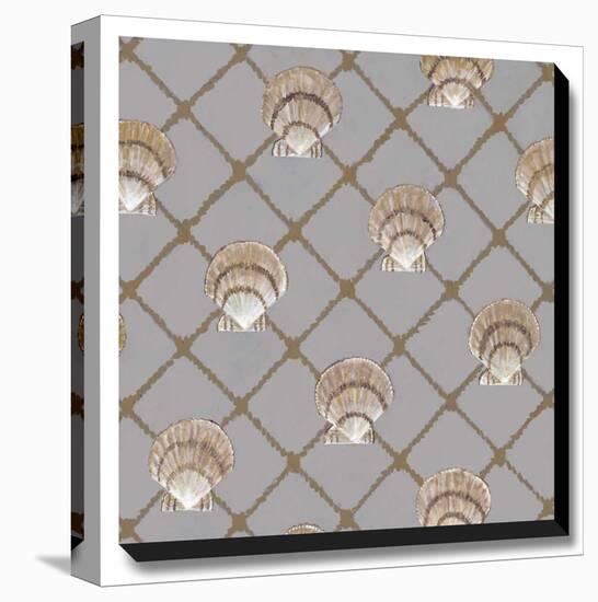 Scallop Shell Net-Arnie Fisk-Stretched Canvas