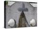 Scallop Shells on a Water Fountain, on the Camino De Santiago, Spain, Europe-Christian Kober-Premier Image Canvas