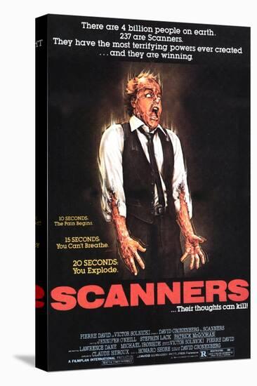 Scanners, Michael Ironside, 1981-null-Stretched Canvas
