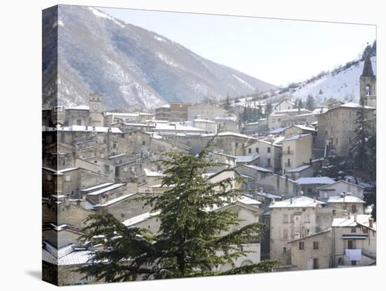 Scanno, Abruzzi, Italy, Europe-Oliviero Olivieri-Premier Image Canvas