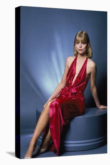 Scarface 1983 Directed by Brian De Palma Michelle Pfeiffer-null-Stretched Canvas
