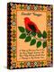 Scarlet Tanager Quilt-Mark Frost-Premier Image Canvas