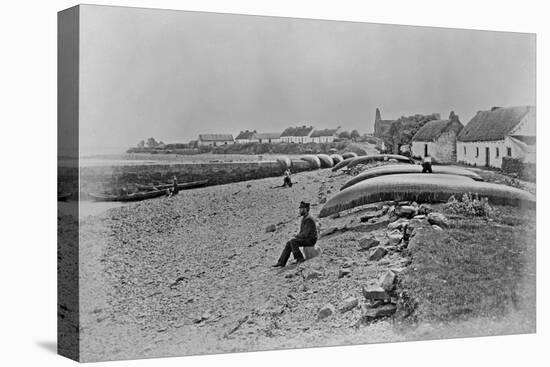 Scattery Island, Kilrush, County Clare, C.1890-Robert French-Premier Image Canvas