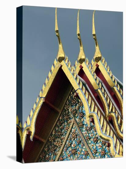 Scene around the Wat Arun Temple in Bangkok Thailand-Dan Bannister-Premier Image Canvas