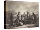 Scène d'un camp militaire pendant la guerre de Crimée : la cantine du 8ème régiment de hussards-Roger Fenton-Premier Image Canvas