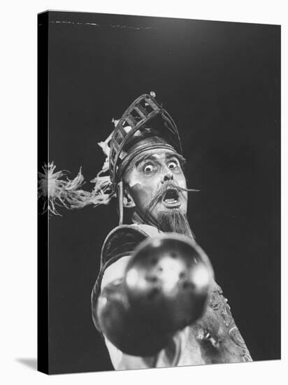 Scene from an Off Broadway Production of "Man of La Mancha"-Henry Groskinsky-Premier Image Canvas