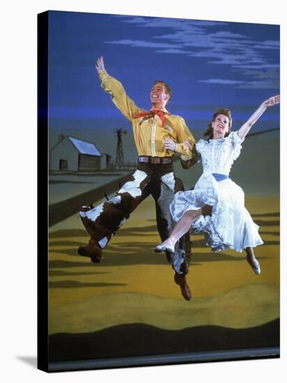 Scene from the Broadway Musical Oklahoma-Gjon Mili-Premier Image Canvas