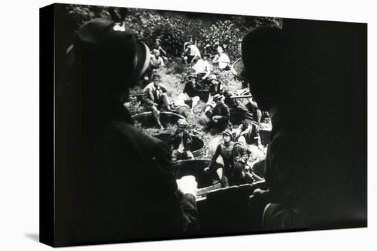 Scene from the Film Strike by Sergei Eisenstein by Anonymous. Photograph, 1925. Private Collection-Sergei Eisenstein-Premier Image Canvas