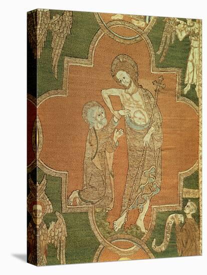 Scene from the Life of Christ, Detail from the Syon Cope, 1300-20-English School-Premier Image Canvas